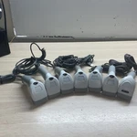 CR1411-02 Usb Barcode Scanner W/ Cable/lot Of 7/JUA717. Fixed Price $100.00.