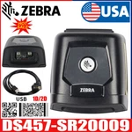 Zebra DS457-SR20009 Fixed Mount Laser Reader 1D/2D Barcode Scanner W/ Usb Cable. Fixed Price $151.00.