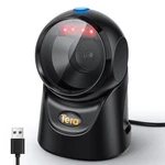 Tera Barcode Scanner Handsfree Omnidirectional Desktop 1D 2D Qr Usb Wired Adj.... Fixed Price $57.52.